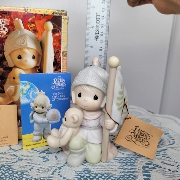 Precious Moments This Land Is Our Land Special 1992 Edition Christopher Columbus - Picture 14 of 17